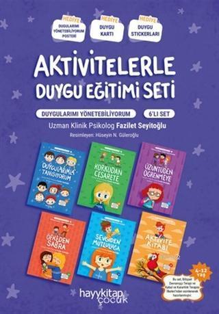 Aktivitelerle Duygu Eğitimi Seti (6 Kitap Takım)