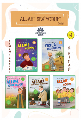 Allah'ı Seviyorum Serisi (5 Kitap)