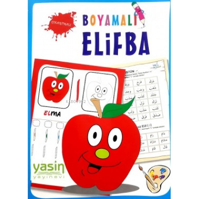 Çıkartmalı Boyamalı Elifba