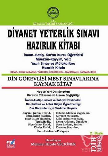 DİYANET YETERLİK SINAVI HAZIRLIK KİTABI MBSTS