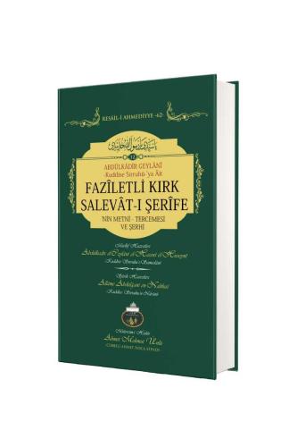 Faziletli Kırk Salevatı Şerifenin Metni Ve Tercemesi