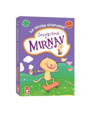 Gezgin Kedi Mırnav İlk Okuma Kitaplarım Set (10 Kitap)