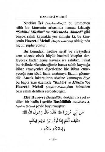 Hazret-i Mehdî Muhakkak Gelecek