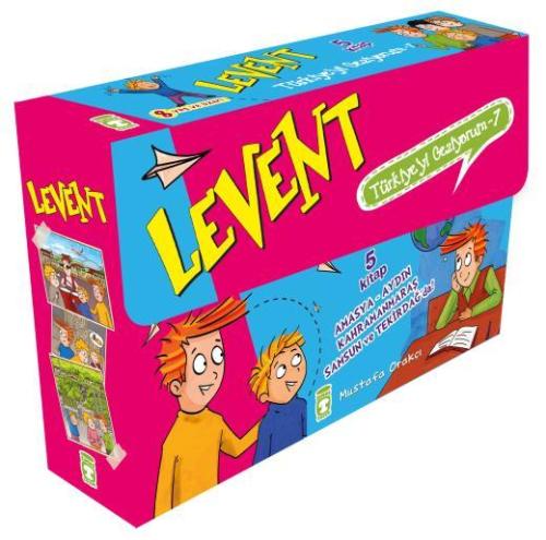 Levent Türkiyeyi Geziyorum 7 Set (5 Kitap)