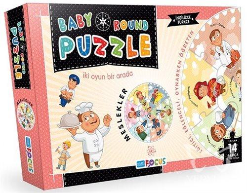 Meslekler / Baby Round - Puzzle ( BF075 )