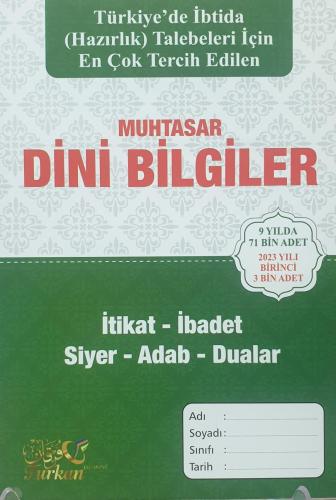 Muhtasar Dini Bilgiler İtikad, İbadet, Siyer, Adab, Duala